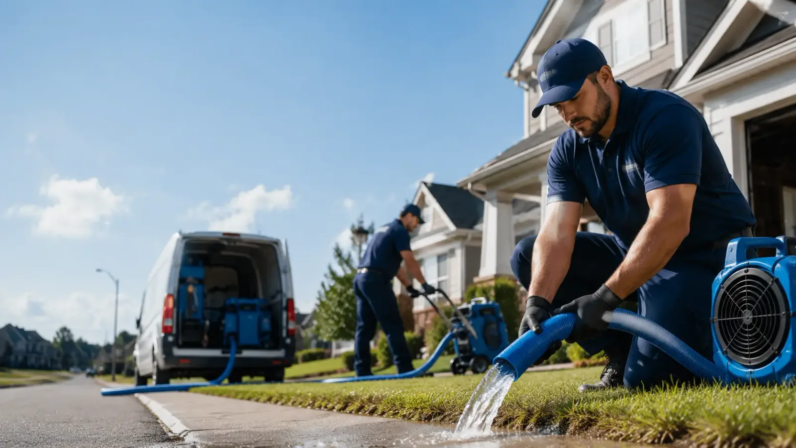 Flood Damage Restoration in Mount Airy, LA